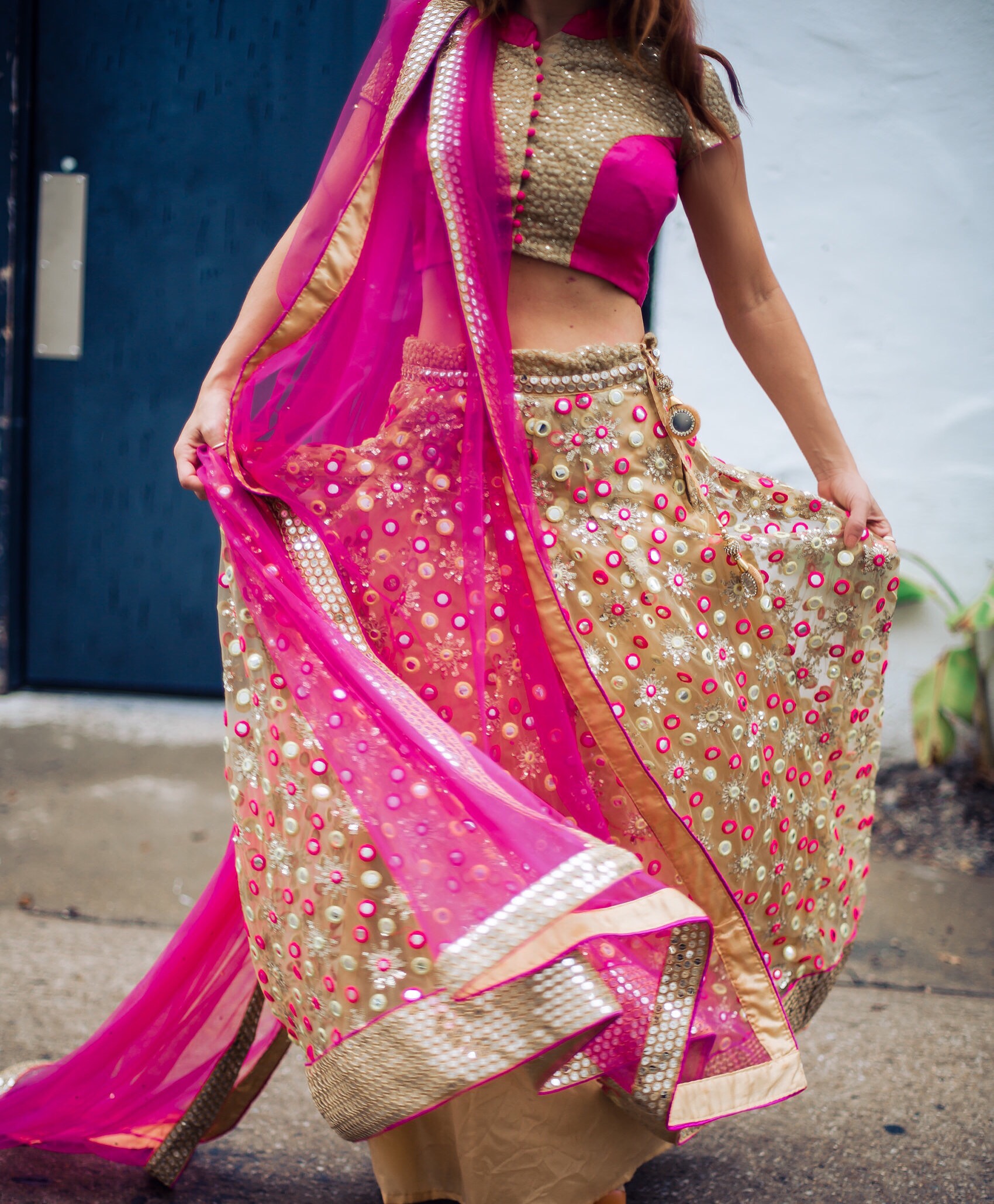 pastels by aj custom-made indian wedding outfit dress