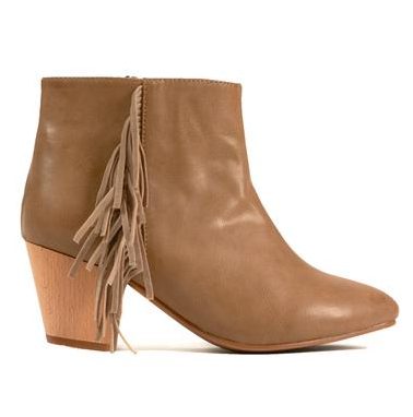 cri de coeur brown booties fashionveggie