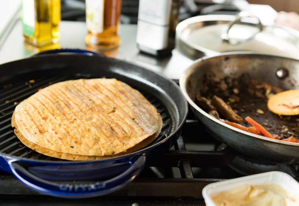 vegan quesadillas