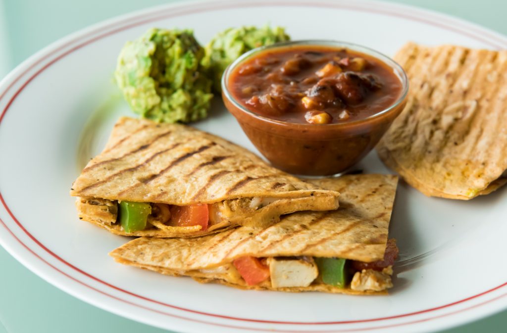 vegan quesadillas