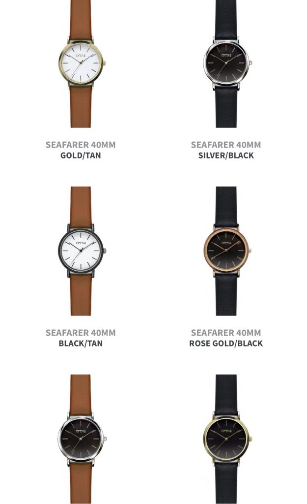 cptn watches vegan watches