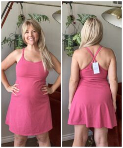 Women's Everyday Cloudful™ Fabric Backless 2-in-1 Flare Plus Size Activity  Dress-Wannabe-Longer Length & Adjustable Straps - Halara