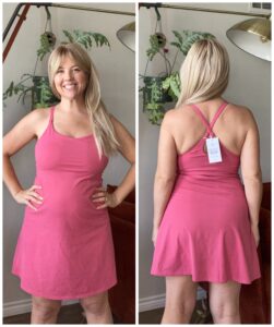 Halara In My Feels pink mauve Dress medium Plus Size New With Tags Tik Tok  Dress